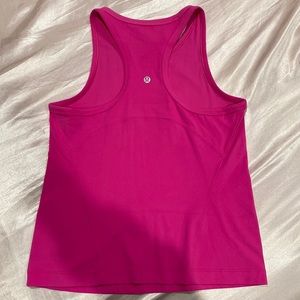 Lululemon Align waist length racer back tank in Pink